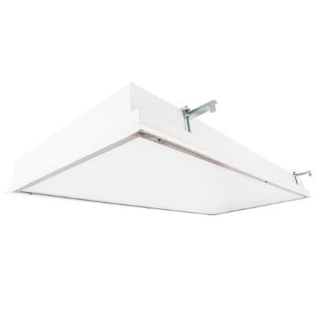 The KURTZON™ EL-FGS-FLUOR is a Recessed 1×4, 2×2 or 2×4 Fluorescent Luminaire that is suitable for Wet and Cleanspace Locations.