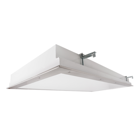 The KURTZON™ FP-R/TR-LED is a 2x4 LED Recessed Fixture with Top and Bottom Access. It is NSF listed for food, splash and non-food areas, and is suitable for Wet Locations.