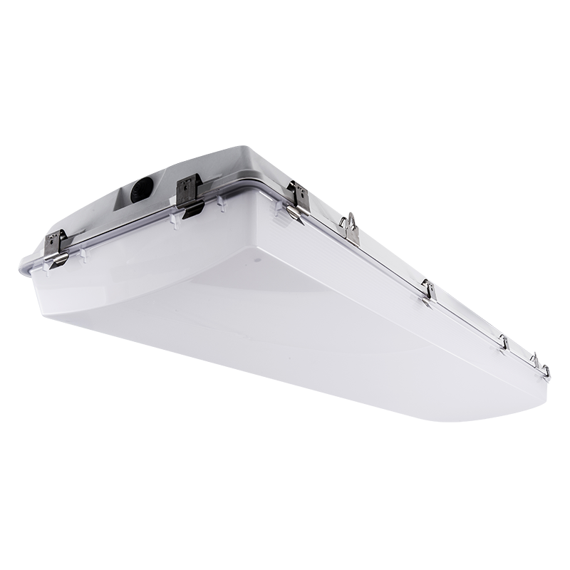 The KURTZON™ FP-1540-LED is a Food Processing 15” x 4’ Linear Vaportight LED Fixture for Surface or Pendant Mounting. It is NSF listed for food, splash and non-food areas and is suitable for Wet Locations.