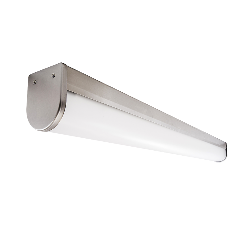 The KURTZON™ HL-VEGA-A-FLUOR is a Sealed 4' Linear Fluorescent Surface A-PROFILE WRAP Fixture Listed for Wet & Hazardous Locations, Row Mounting available.
