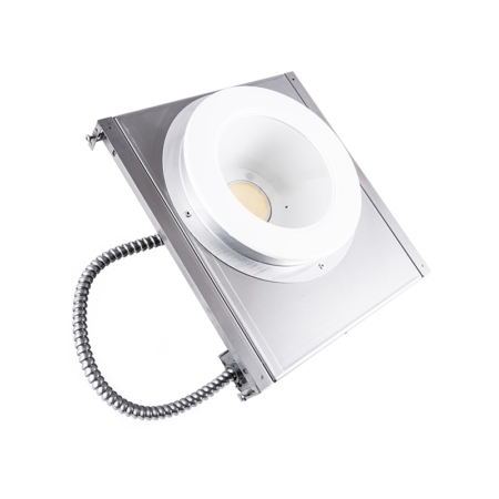The KURTZON™ KL-SBD-LED is a Sealed 6” Aperture Recessed LED Downlight for Cleanroom Installations and Wet Locations.