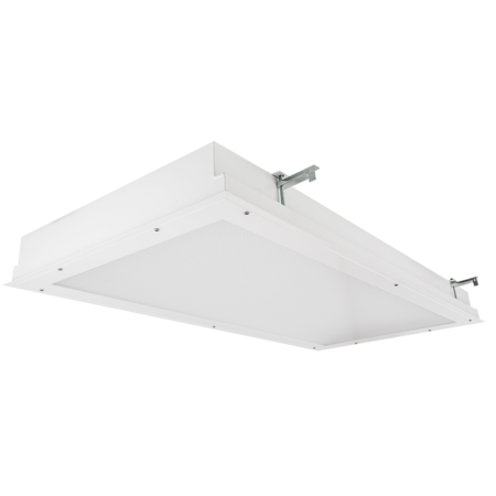 The KURTZON™ MLO-FG-FLUOR is a 1x4, 2x2 and 2x4 Surface & Recessed Fluorescent Fixture with RF Filtering For use in Operating and Exam Rooms .