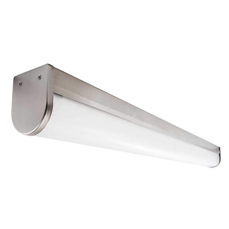 The KURTZON™ WL-VEGA-A-FLUOR is a Sealed Surface Fluorescent Wrap fixture Suitable for Wet Locations and has several mounting options.