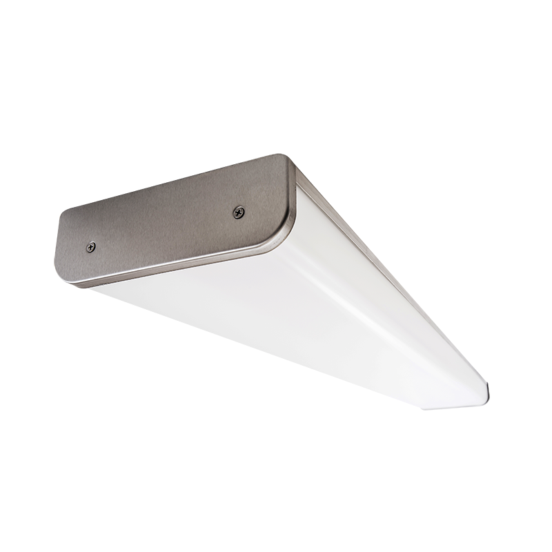 The KURTZON™ WL-VEGA-C-FLUOR is a Sealed Surface Fluorescent Wrap Fixture with several mounting options suitable for Wet Locations.