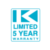 KURTZON™ Limited 5 Year Warranty