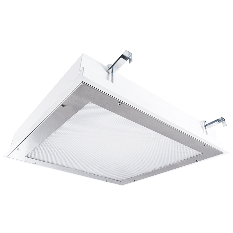 The KURTZON™ VL-R-LED is a Vandal Resistant High Abuse 1x4, 2x2 and 2x4 recessed LED Fixture suitable for Wet Locations.