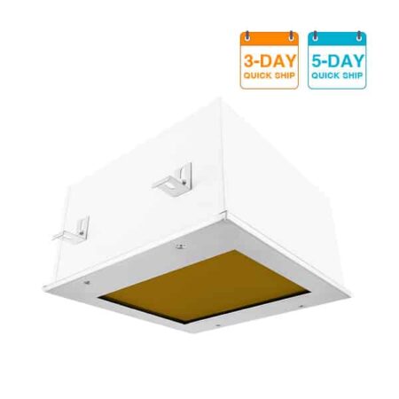 DKS-S-1X1-LED-AMBER-QS Quickship Amber LED Darkroom Safelight