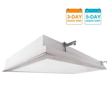 The KURTZON™ FP-R-LED-QS is a 2x2 and 2x4 LED Recessed Fixture that is NSF listed for food, splash, and non-food areas and is suitable for Wet Locations.