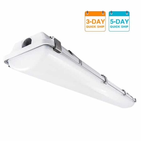 The KURTZON™ FP-SEG-740-LED-QS is a Food Processing 7” x 4’ Linear Vaportight LED Fixture for Surface or Pendant Mounting. It is NSF listed for food, splash and non-food areas and is suitable for Wet Locations.