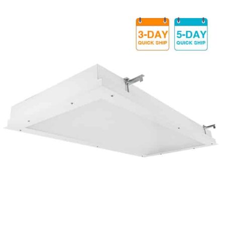 The KURTZON™ ML-MRIOR-LED-QS is a 2x4 Recessed High Lumen LED Fixture with RF Filtering For use in MRI Facilities
