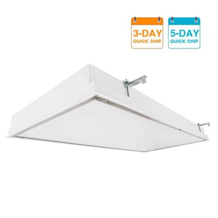 The KURTZON™ WL-R-LED-QS is a 2x2 and 2x4 Recessed LED Fixture for Wet Locations.