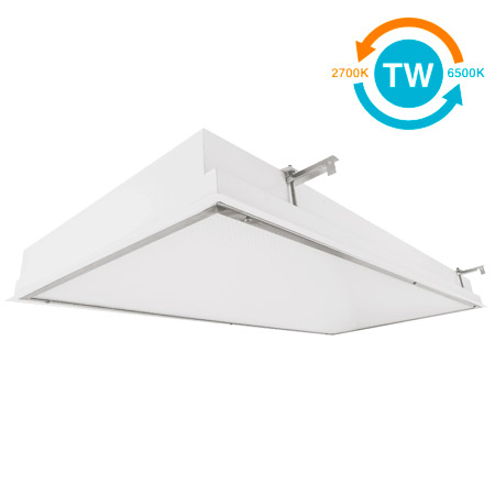 Tunable White Wet Location Recessed Troffer