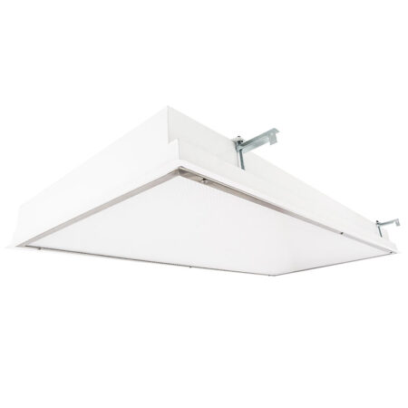 The KURTZON™ EL-FGS-FLUOR is a Recessed 1×4, 2×2 or 2×4 Fluorescent Luminaire that is suitable for Wet and Cleanspace Locations.