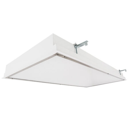 The Kurtson ELX12-FGS-FLUOR is a 1x4, 2x2 and 2x4 Fluorescent Wet Location Luminaire available in flange, grid or surface installations.
