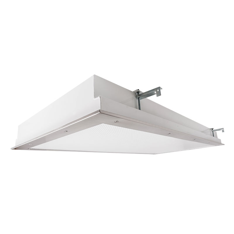 The KURTZON™ FP-R/TR-LED is a 2x4 LED Recessed Fixture with Top and Bottom Access. It is NSF listed for food, splash and non-food areas, and is suitable for Wet Locations.