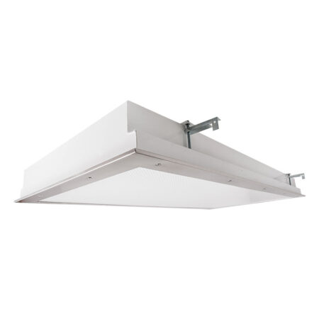 The KURTZON™ FP-FGS-FLUOR is a 1x4, 2x2 and 2x4 Fluorescent Fixture that can be Recessed or Surface Mounted. It is NSF listed for food, splash and non-food areas, and is suitable for Wet Locations.