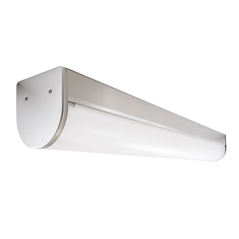 The KURTZON™ FP-VEGA-B-FLUOR is a Sealed 4’ Linear Fluorescent Surface Wrap Fixture with several mounting options. It is NSF2 listed for food, splash and non-food areas and is suitable for Wet Locations.