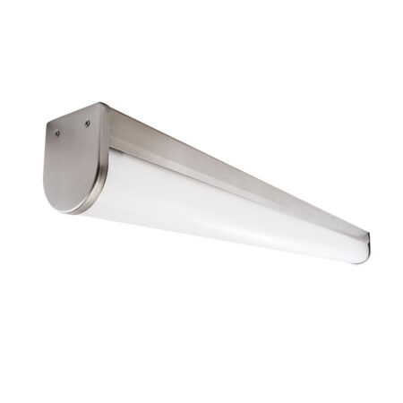 The KURTZON™ HL-VEGA-A-FLUOR is a Sealed 4' Linear Fluorescent Surface A-PROFILE WRAP Fixture Listed for Wet & Hazardous Locations, Row Mounting available.