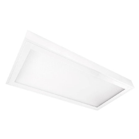 The KURTZON™ IS-S-LED is a 1x4, 2x2 and 2x4 surface-mounted LED Fixture suited for indoor sports applications and Wet Locations.