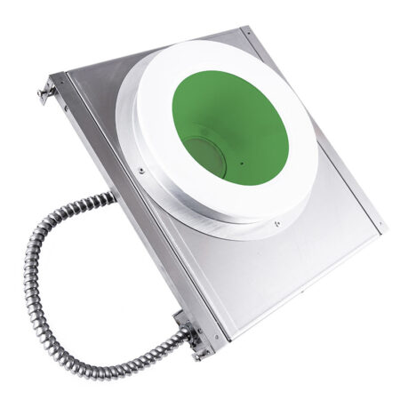 The KURTZON™ ML-SBD-LED-GREEN is a Sealed Recessed Green/White LED Downlight with 6” Aperture and RF Filtering suitable for conducted and radiated emissions areas and Wet Locations.