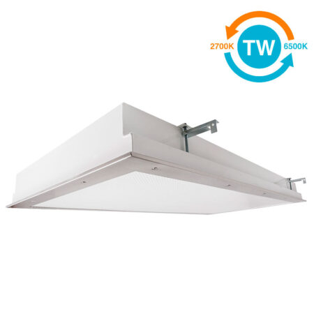 The KURTZON™ KL-R-LED-TW is a Tunable White 1x4, 2x2 and 2x4 LED Recessesd Fixture suitable of Cleanspaces and Wet Locations.