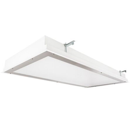 The KURTZON™ TL-FGS-FLUOR is a 1x4, 2x2 and 2x4 Fluorescent Recessed Fixture suitable for Cleanspaces and Wet Locations.
