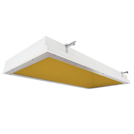 The KURTZON™ TL-R-LED-AMBER is a 1x4, 2x2 and 2x4 Recessed Amber/White LED Fixture suitable for Cleanspaces and Wet Locations.