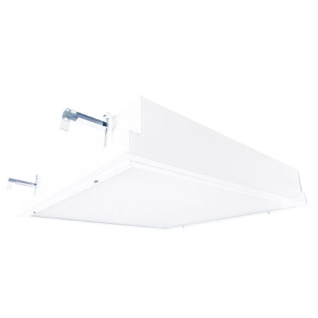 The KURTZON™ WL-FG-2X2LP-LEDFE is a 2x2 Wet Location LED Fixture for Surface and Recessed Installations .